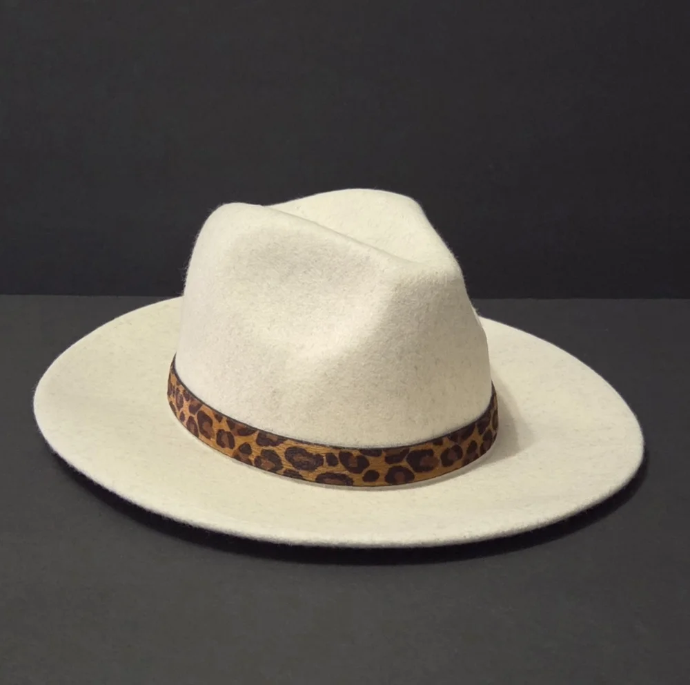 Altar'd State Leopard Belted Wool Hat - Picture 15 of 16